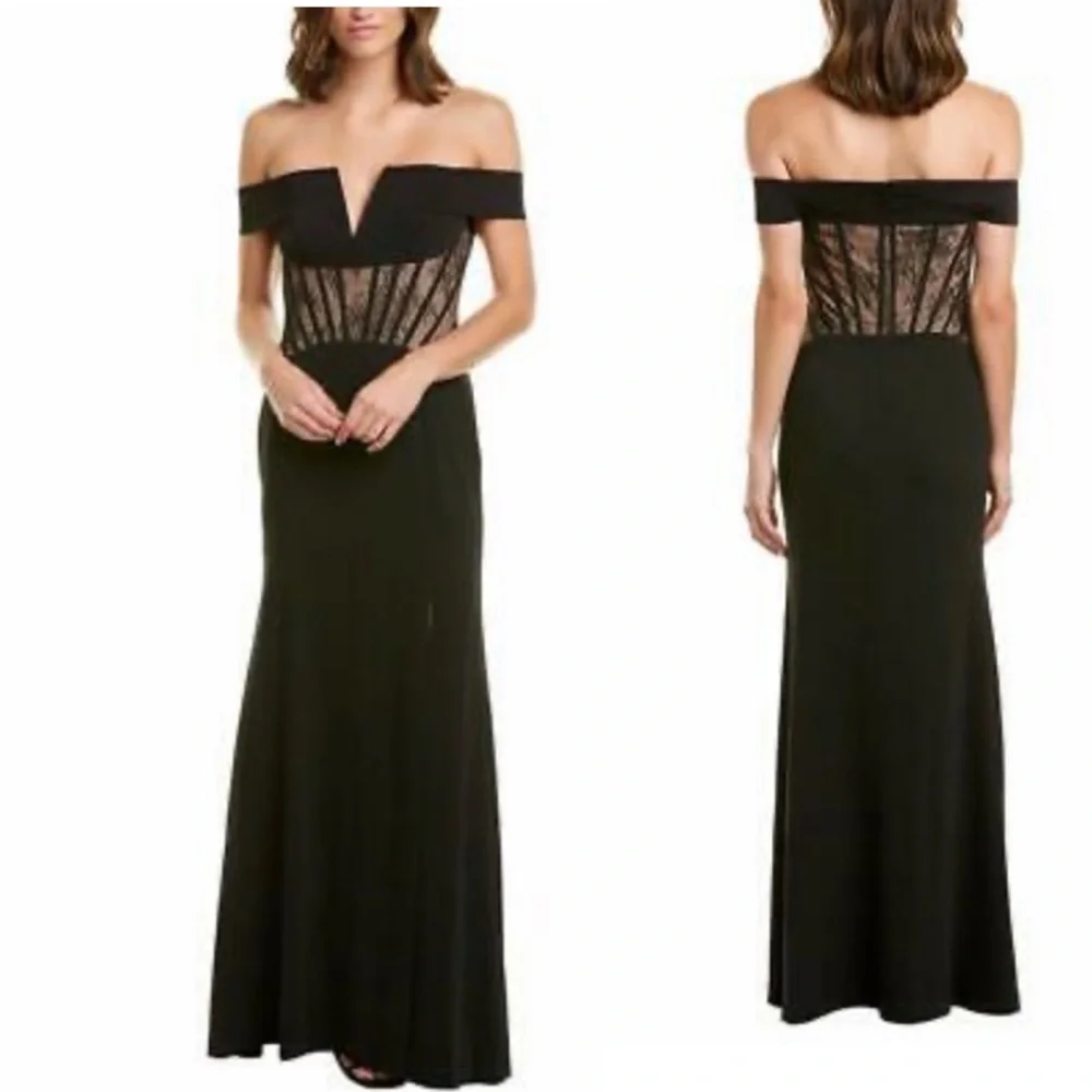 BCBG MAXAZARIA CORSET OLYMPIA GOWN - Picture 3 of 10